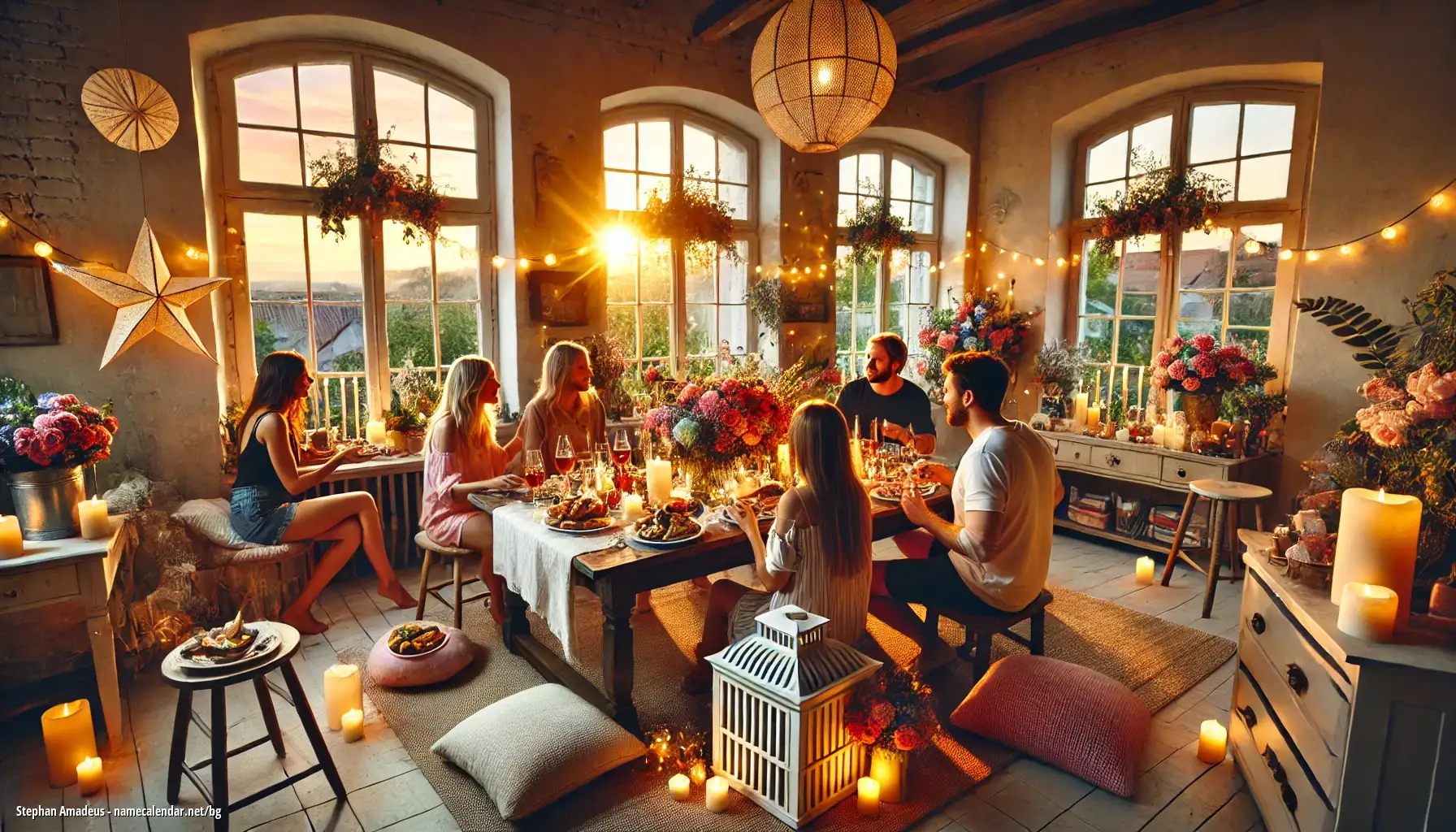 Празнуване на имен ден и име - Stephan Amadeus