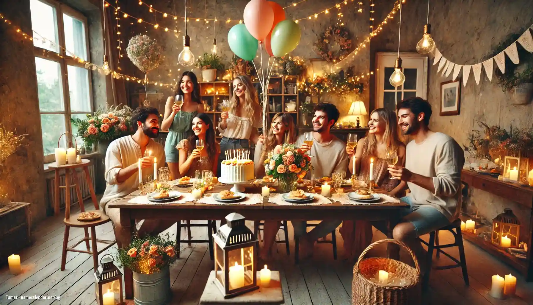 Празнуване на имен ден и име - Tamar