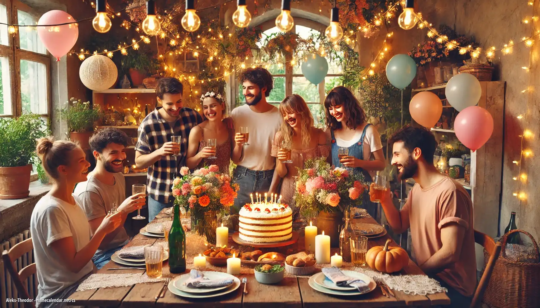 Oslava jmenin a jmenin - Aleks-Theodor