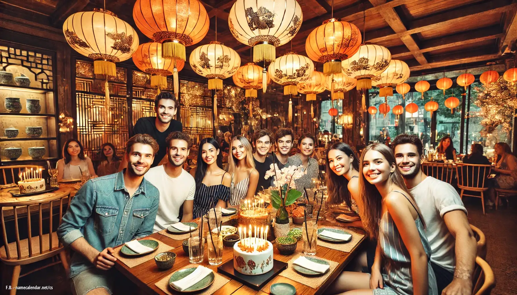 Oslava jmenin a jmenin - F.B.