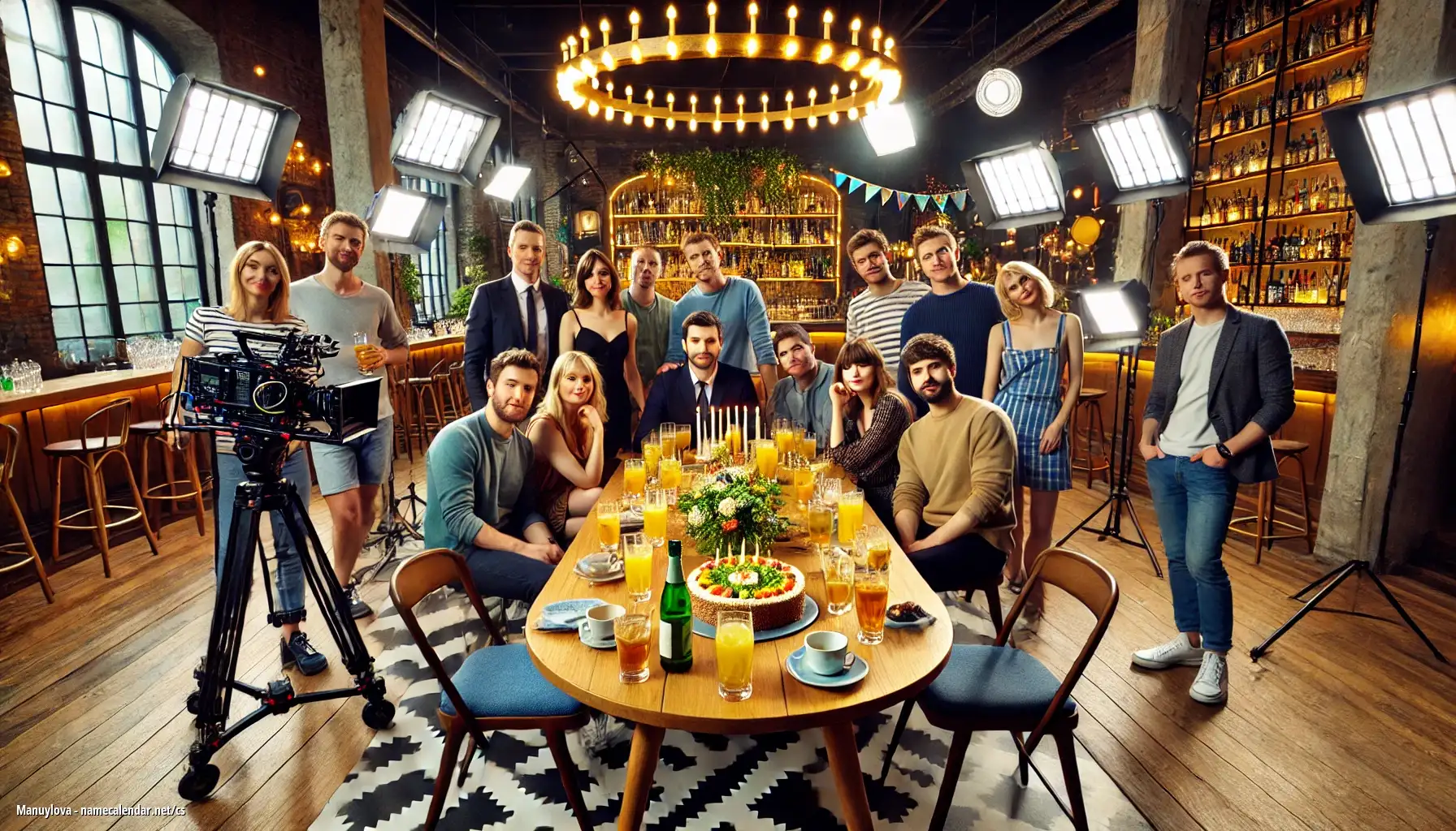 Oslava jmenin a jmenin - Manuylova