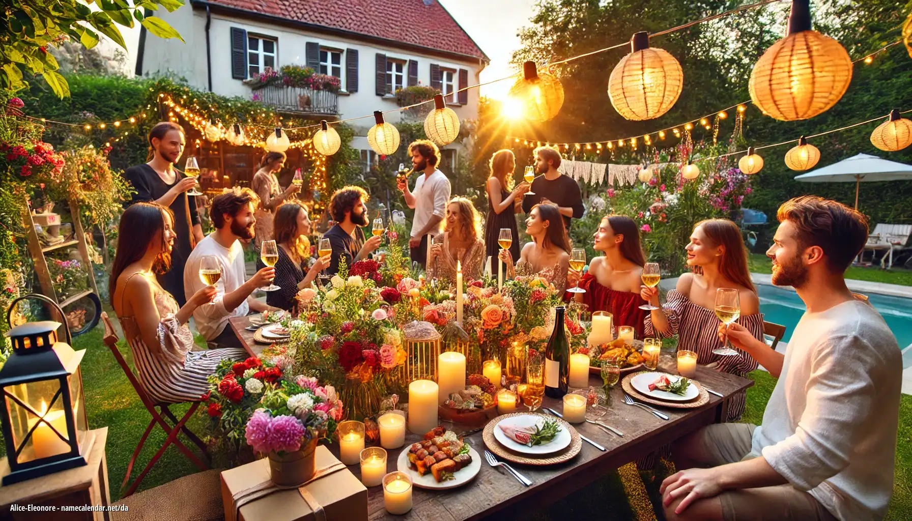 Fejring af navnedag og navn - Alice-Eleonore