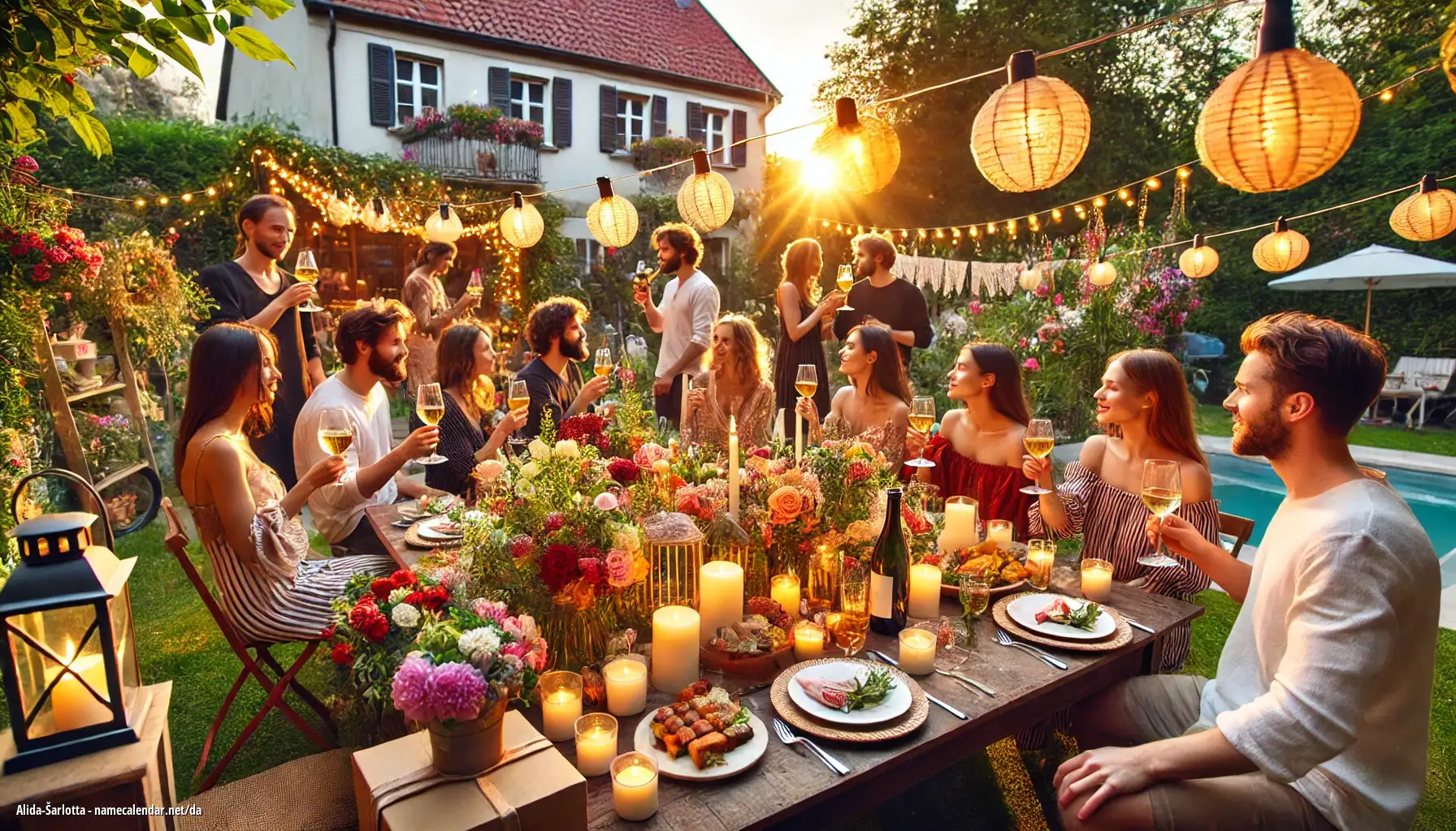 Fejring af navnedag og navn - Alida-Šarlotta