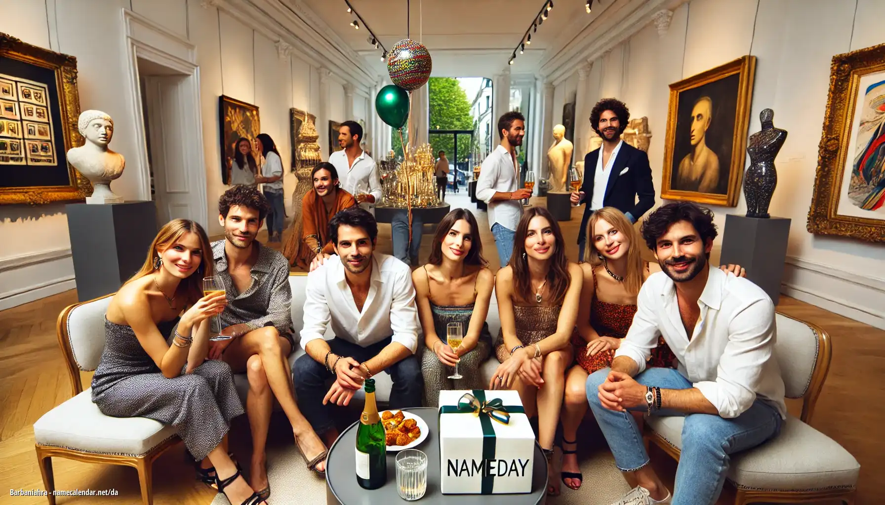 Fejring af navnedag og navn - Barbaniahra