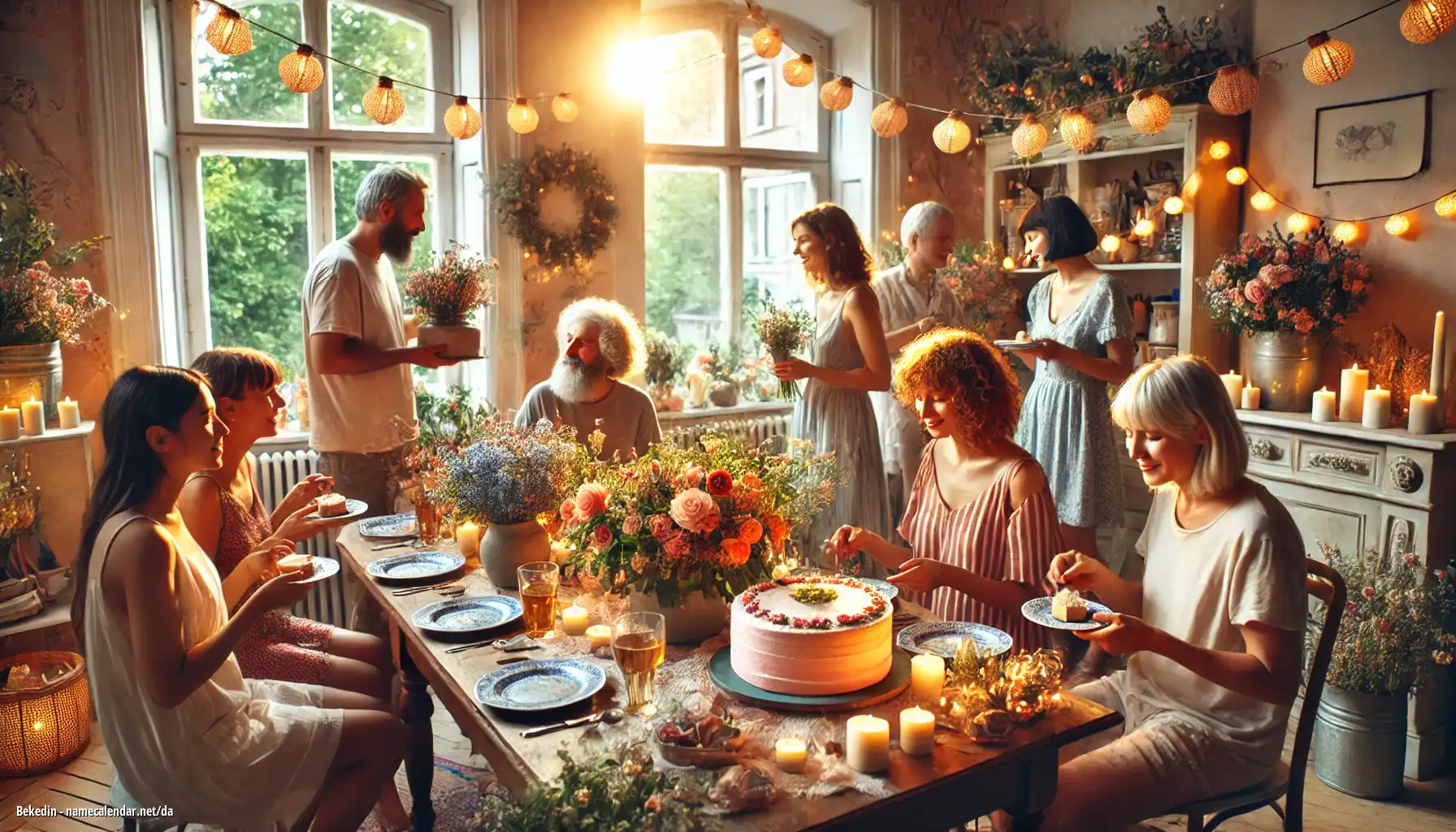 Fejring af navnedag og navn - Bekedin