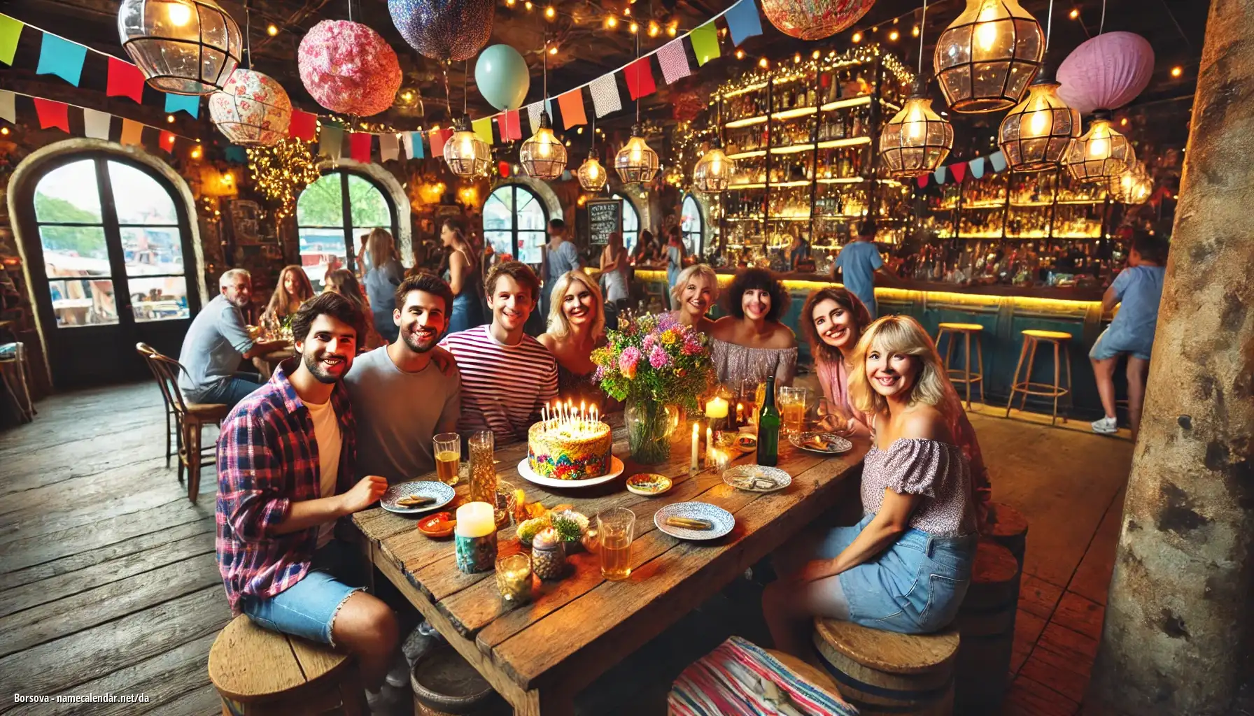 Fejring af navnedag og navn - Borsova