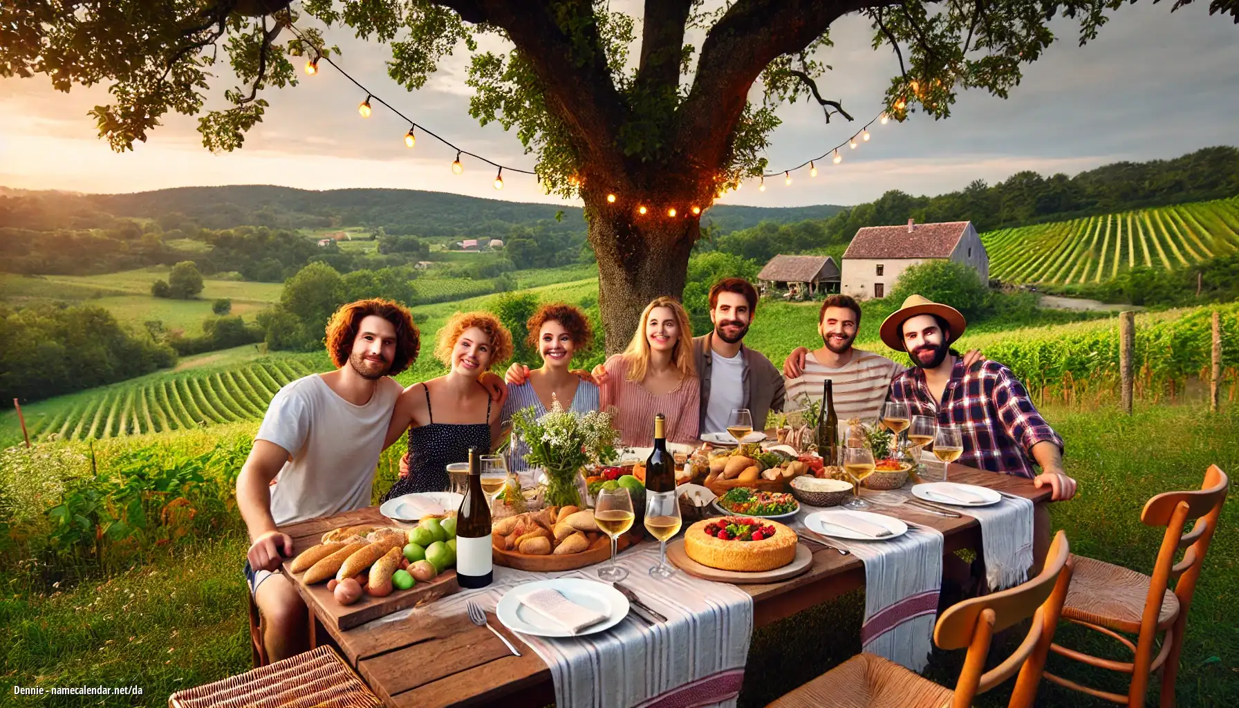 Fejring af navnedag og navn - Dennie