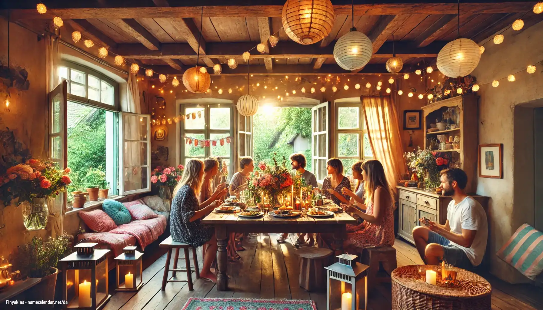 Fejring af navnedag og navn - Finyakina