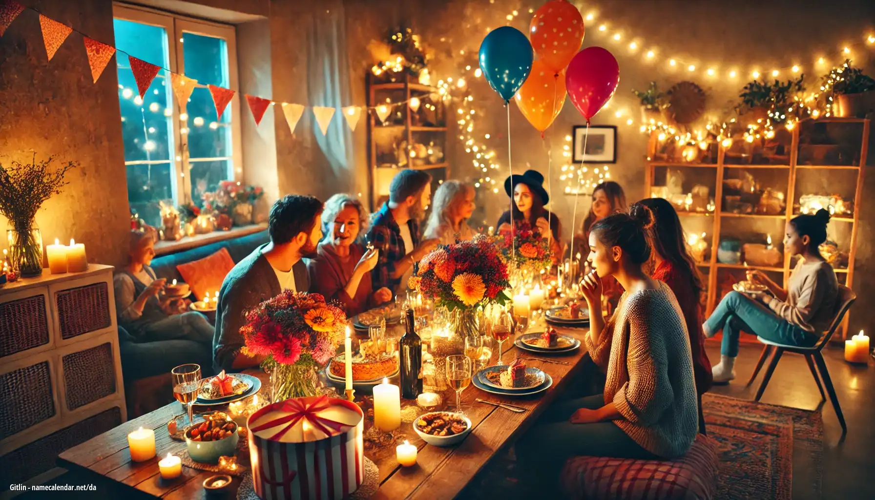 Fejring af navnedag og navn - Gitlin