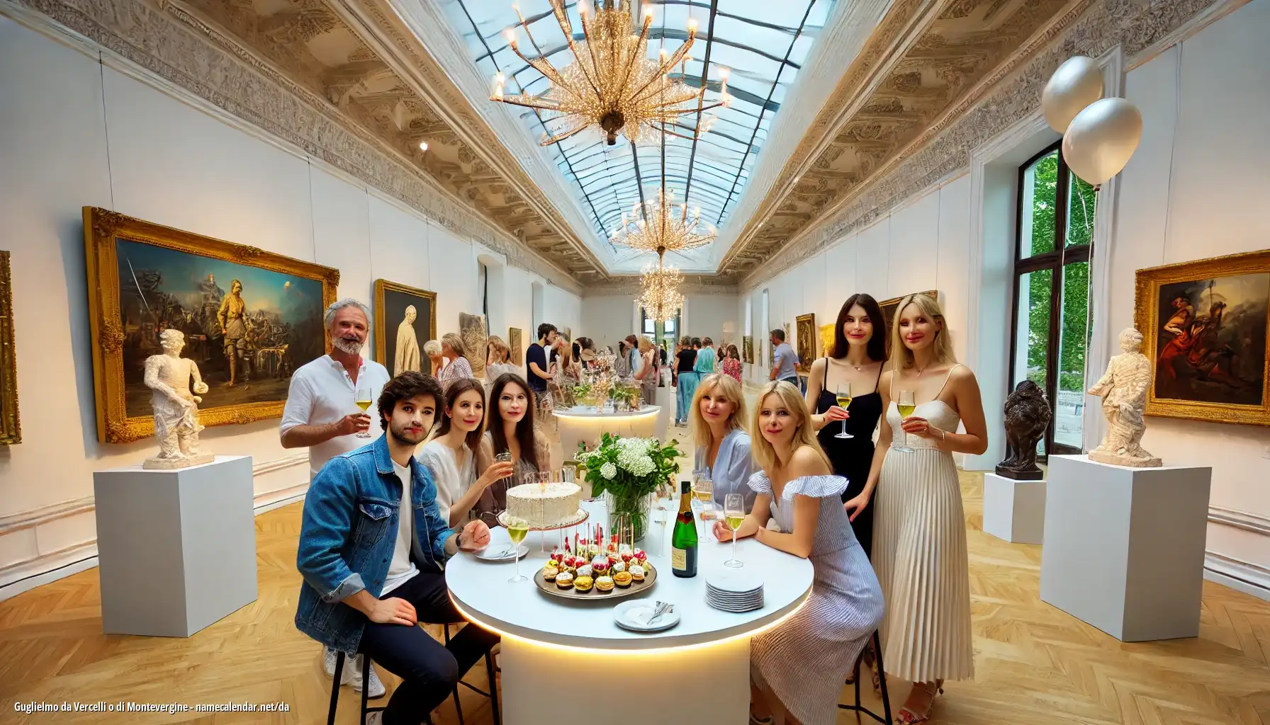 Fejring af navnedag og navn - Guglielmo da Vercelli o di Montevergine