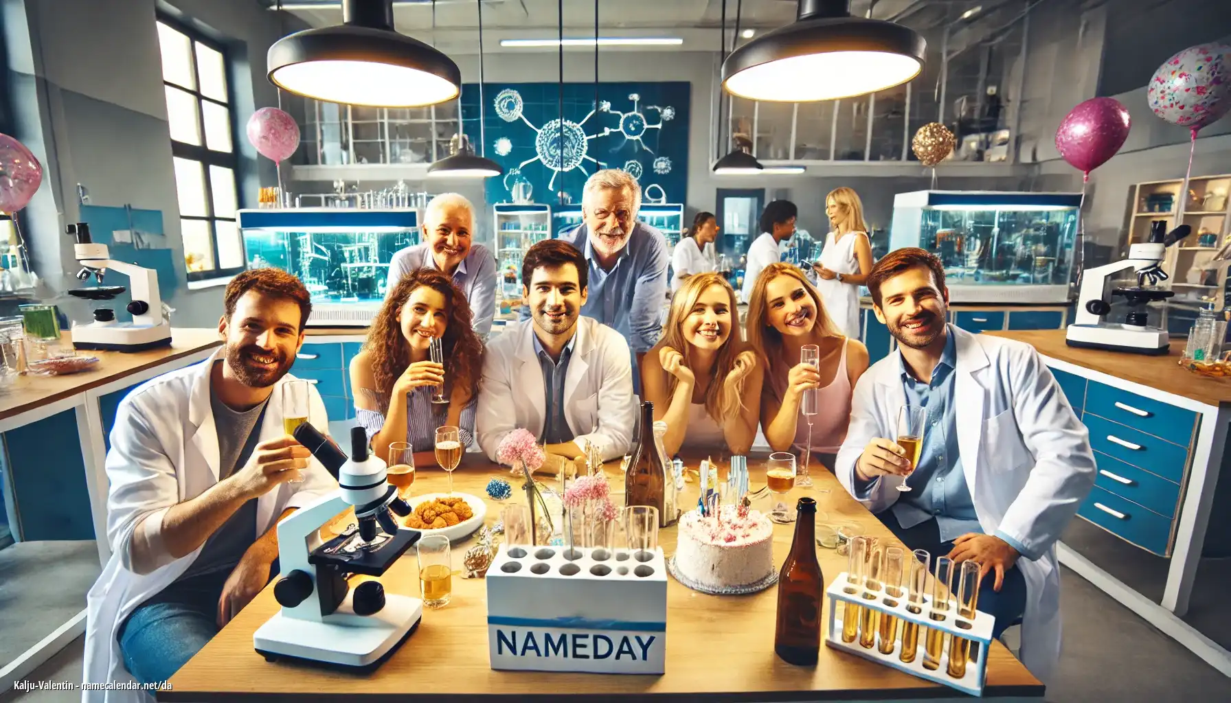 Fejring af navnedag og navn - Kalju-Valentin