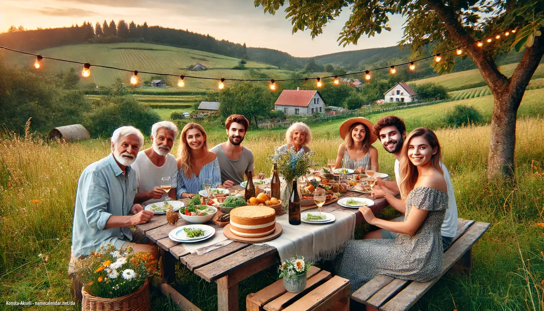 Fejring af navnedag og navn - Konsta-Akseli