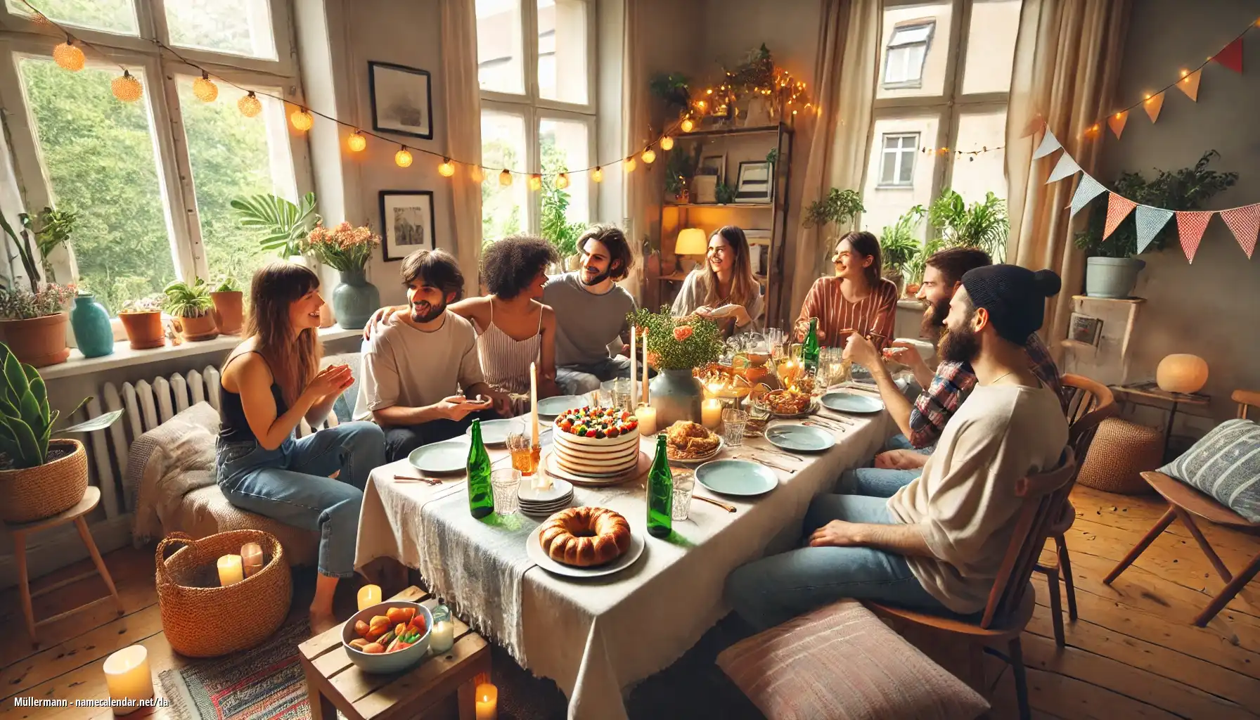 Fejring af navnedag og navn - Müllermann