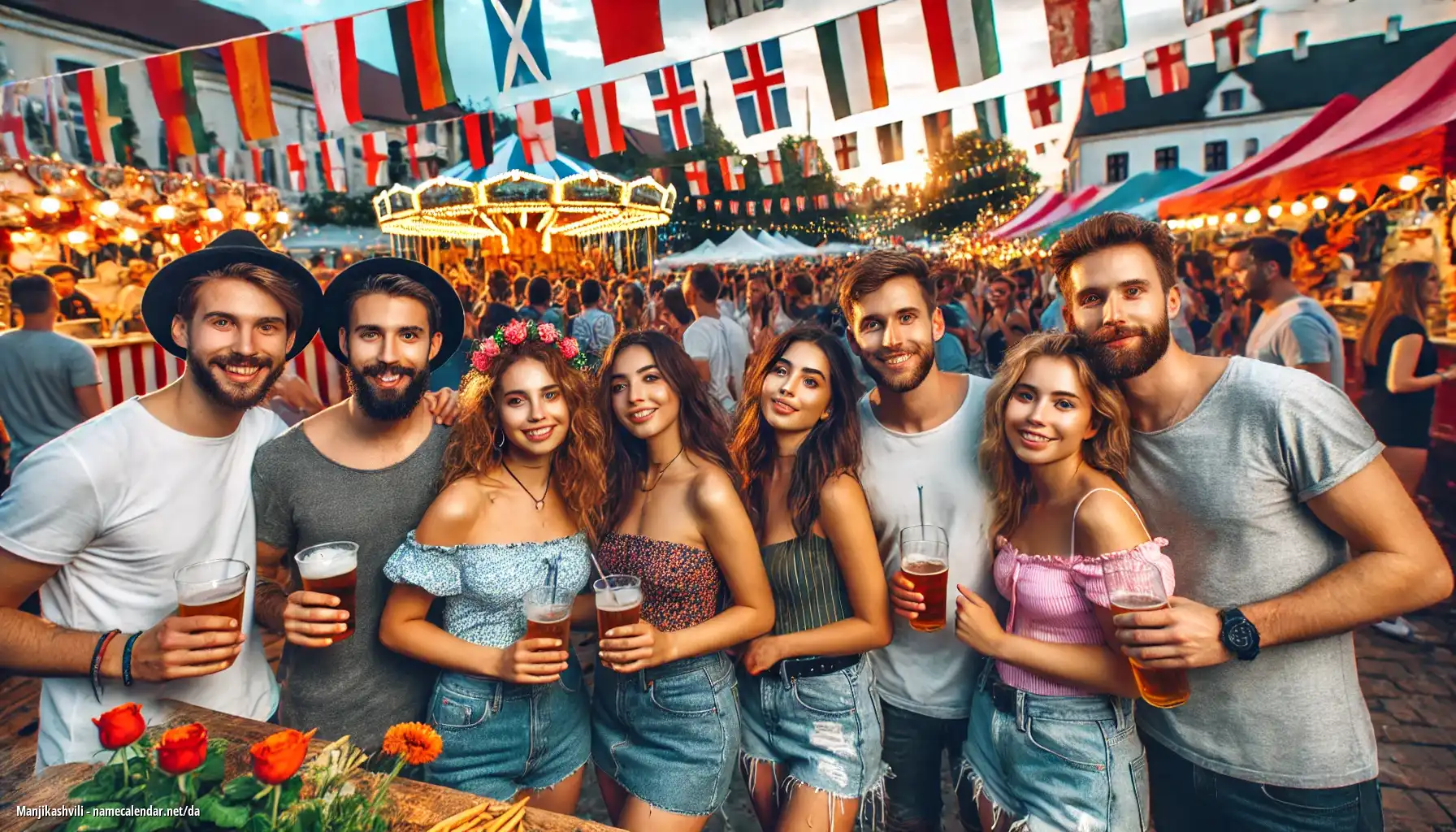 Fejring af navnedag og navn - Manjikashvili