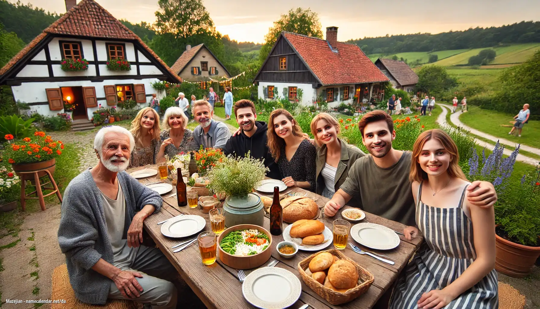 Fejring af navnedag og navn - Mazejian