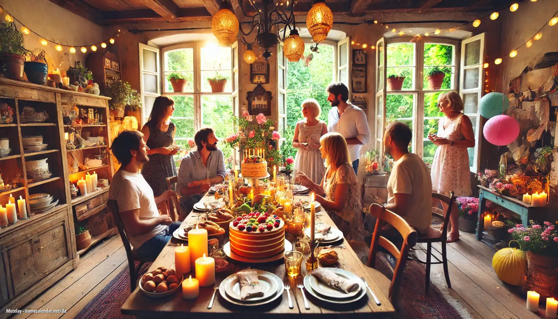 Fejring af navnedag og navn - Motelay