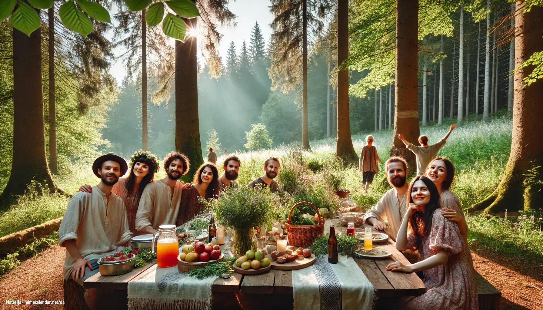 Fejring af navnedag og navn - Nataslja