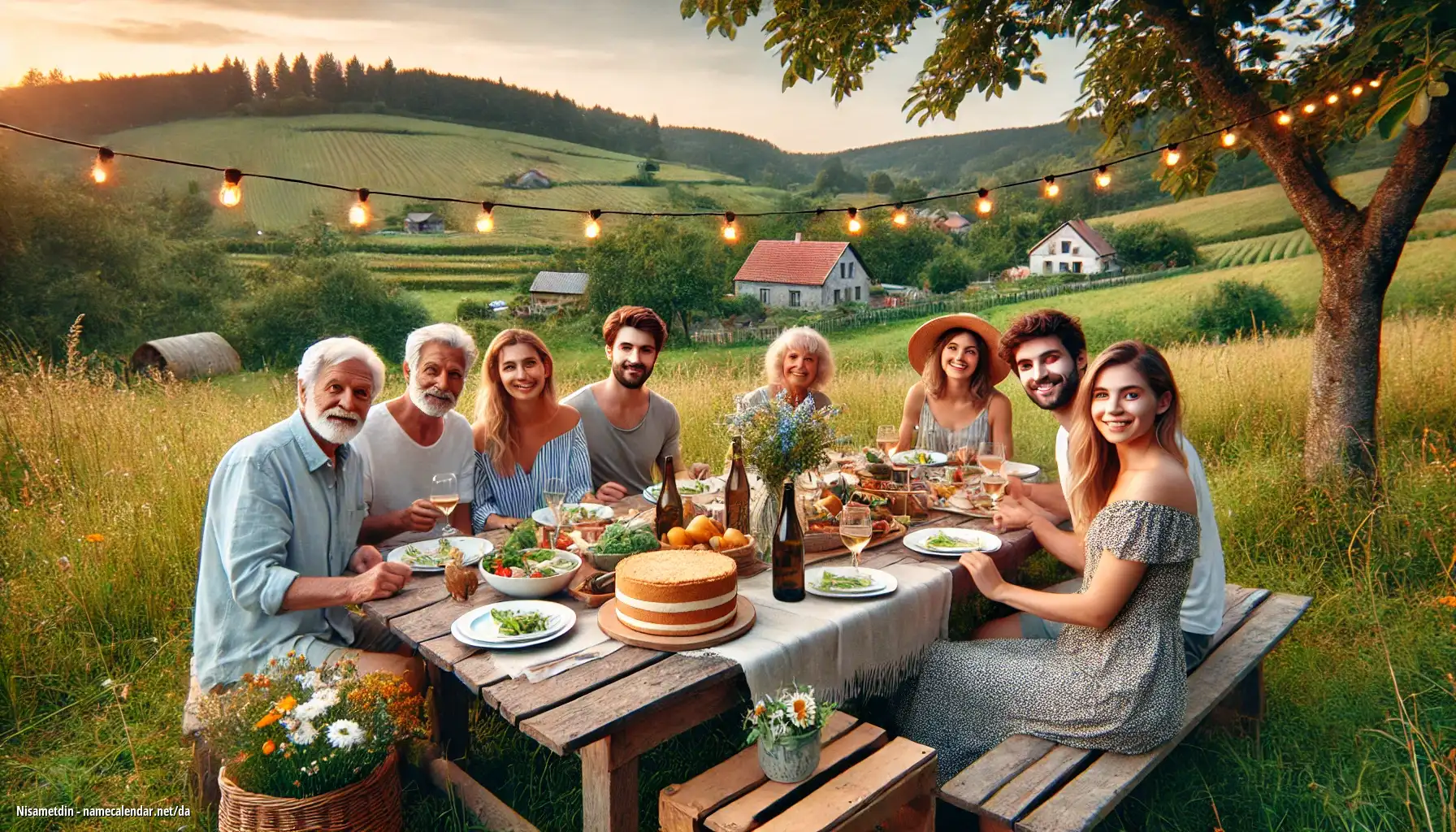 Fejring af navnedag og navn - Nisametdin