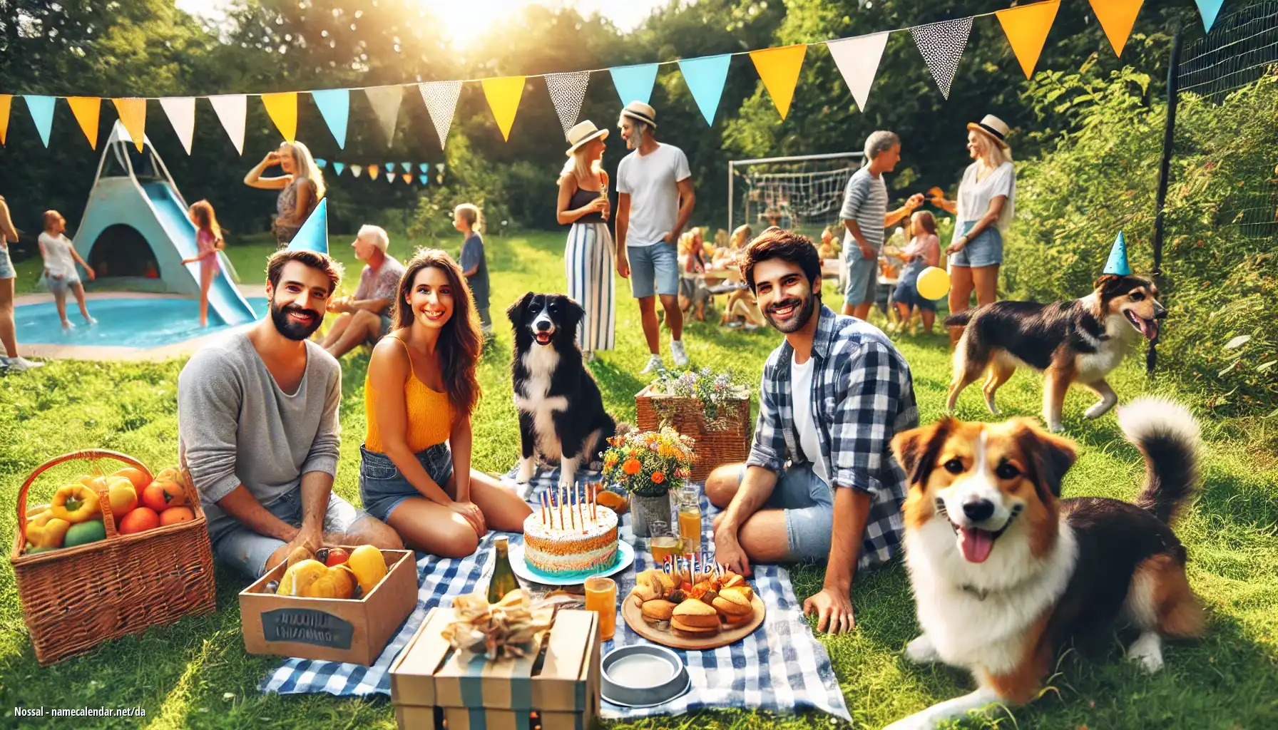 Fejring af navnedag og navn - Nossal