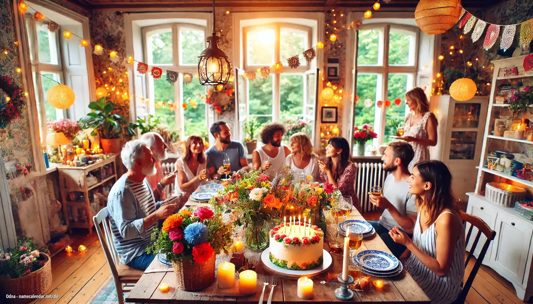 Fejring af navnedag og navn - Odna