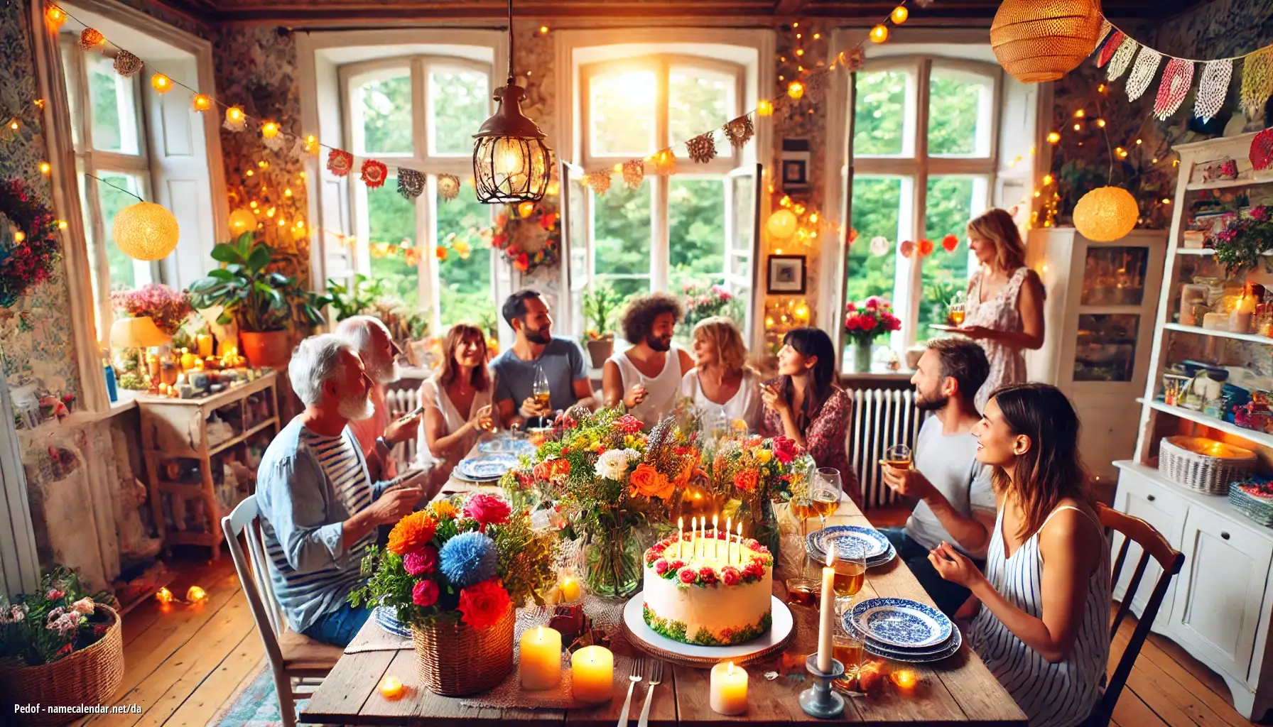 Fejring af navnedag og navn - Pedof