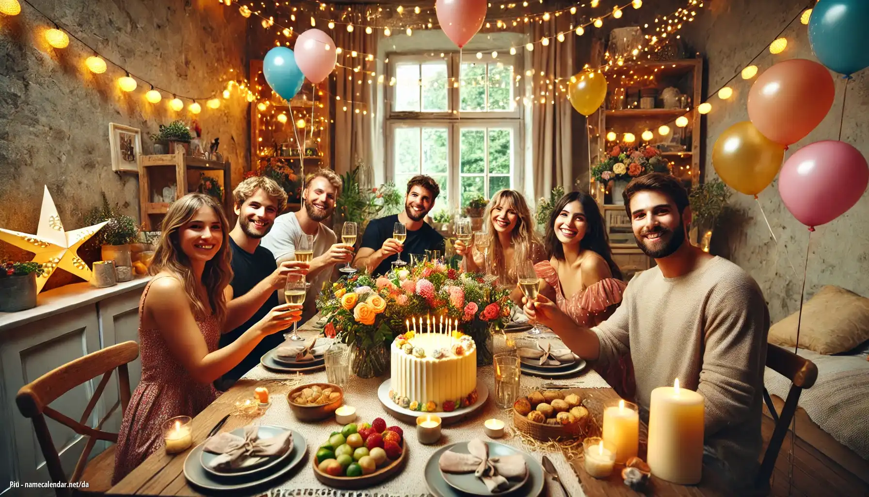 Fejring af navnedag og navn - Piu