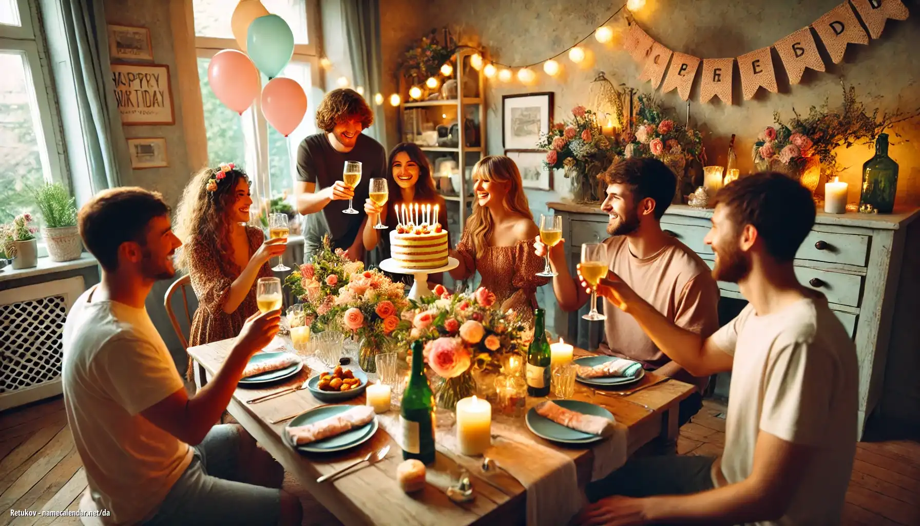 Fejring af navnedag og navn - Retukov