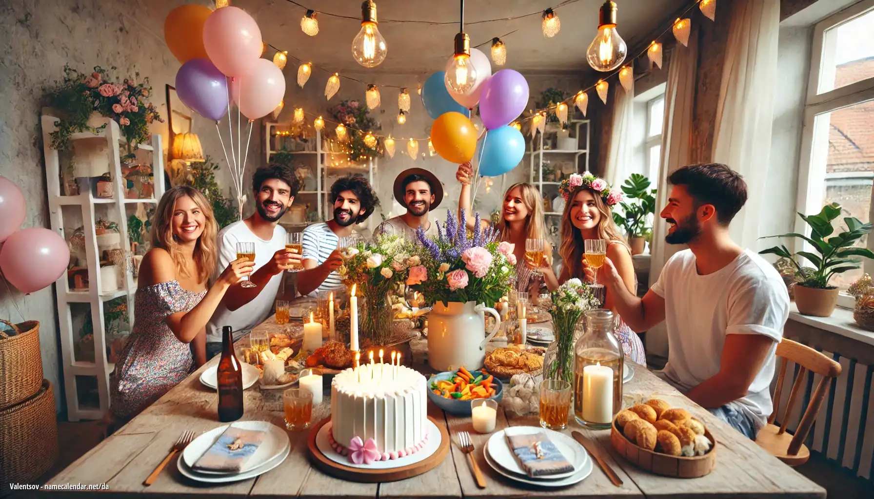 Fejring af navnedag og navn - Valentsov