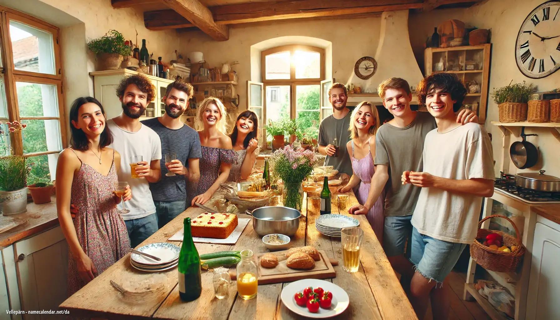 Fejring af navnedag og navn - Vellepärn