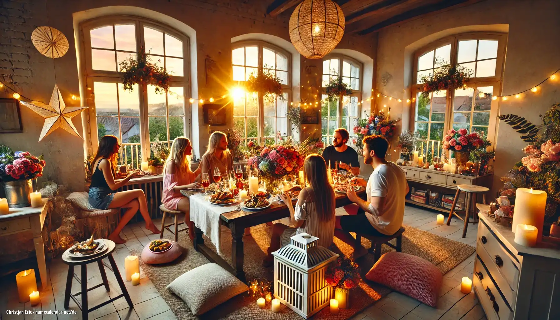 Feier des Namenstages und des Namens - Christjan Eric