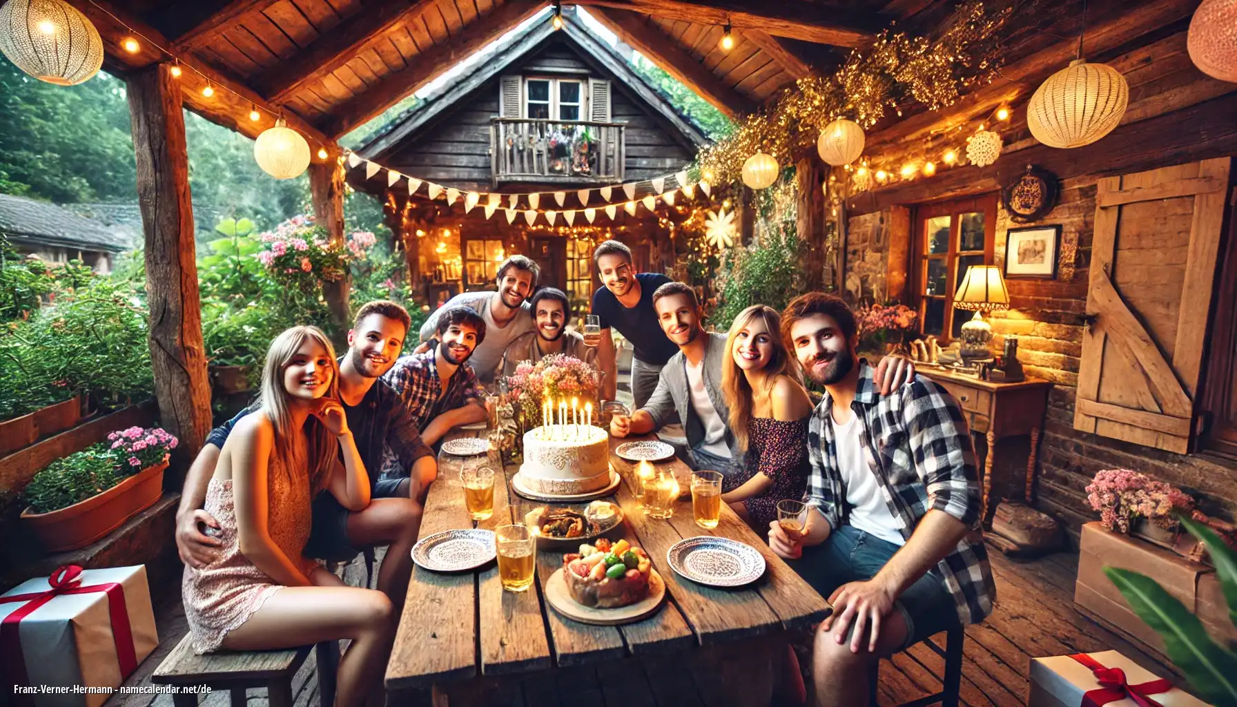 Feier des Namenstages und des Namens - Franz-Verner-Hermann