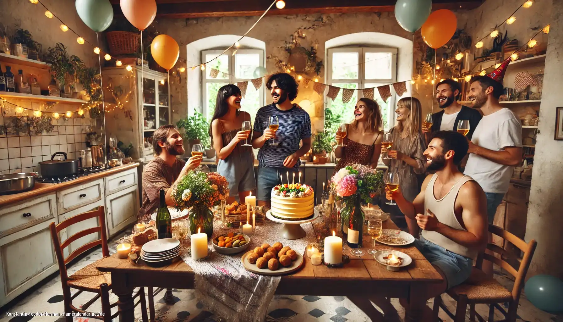 Feier des Namenstages und des Namens - Konstantin-Teodor-Herman