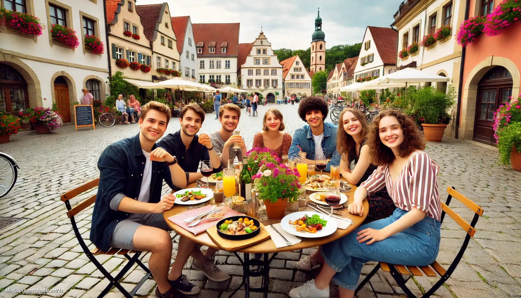 Feier des Namenstages und des Namens - Mindjuk