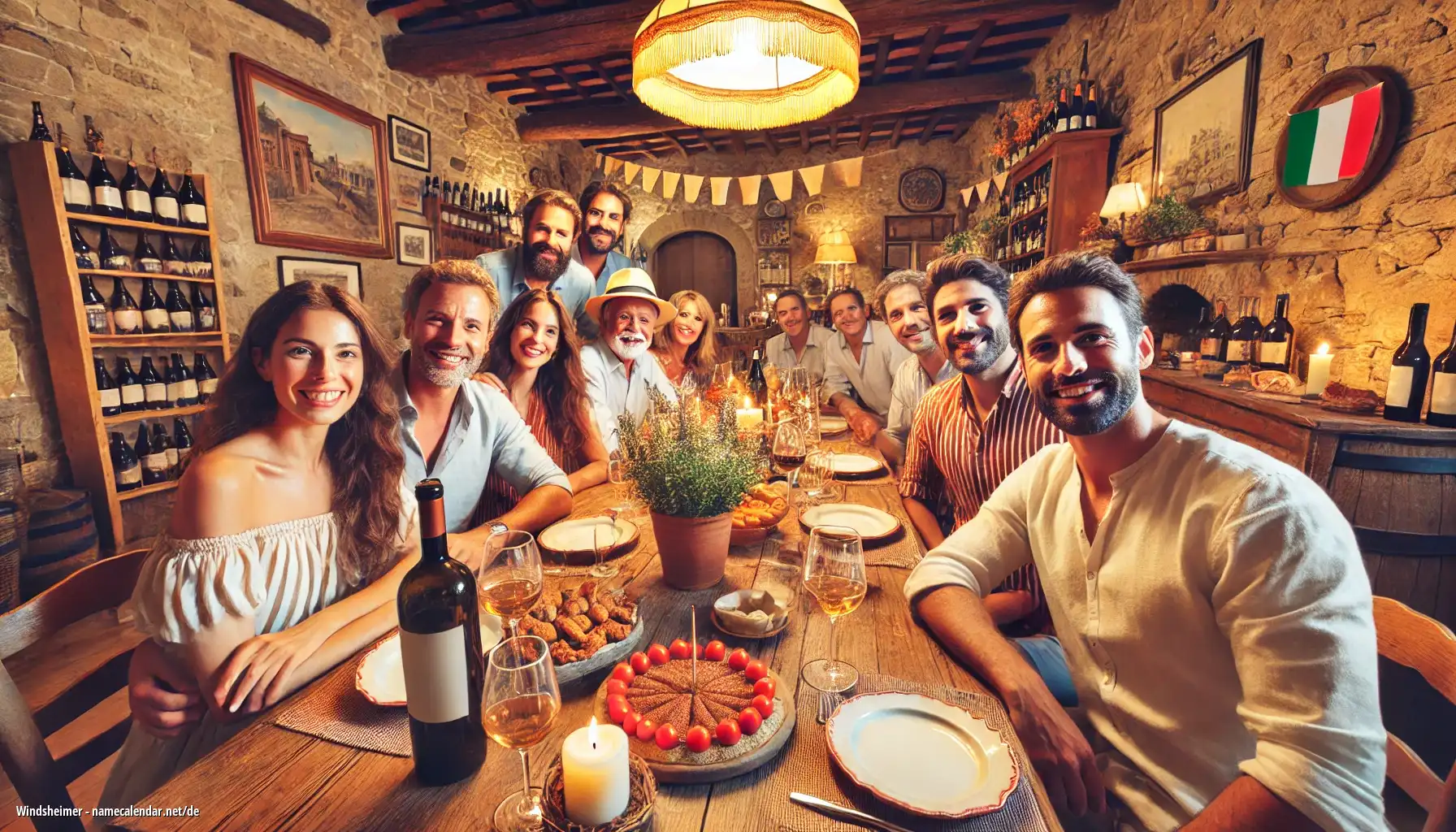 Feier des Namenstages und des Namens - Windsheimer