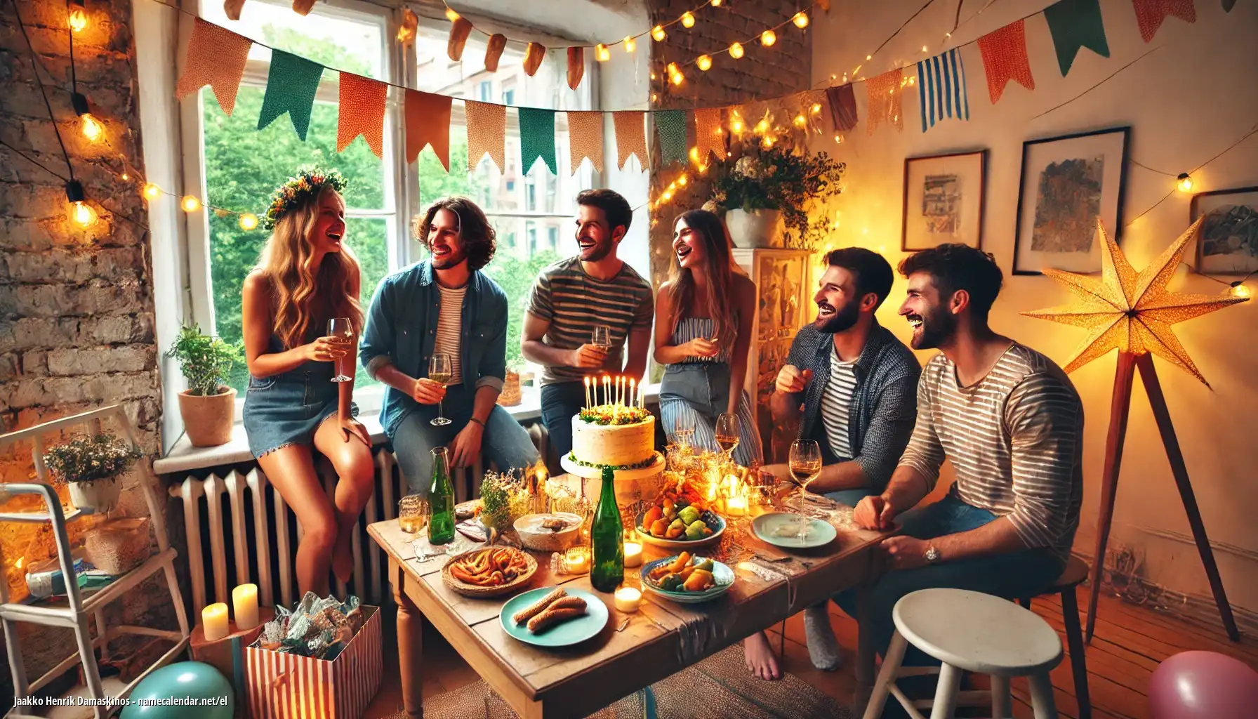 Εορτασμός της ονομαστικής εορτής και του ονόματος - Jaakko Henrik Damaskinos