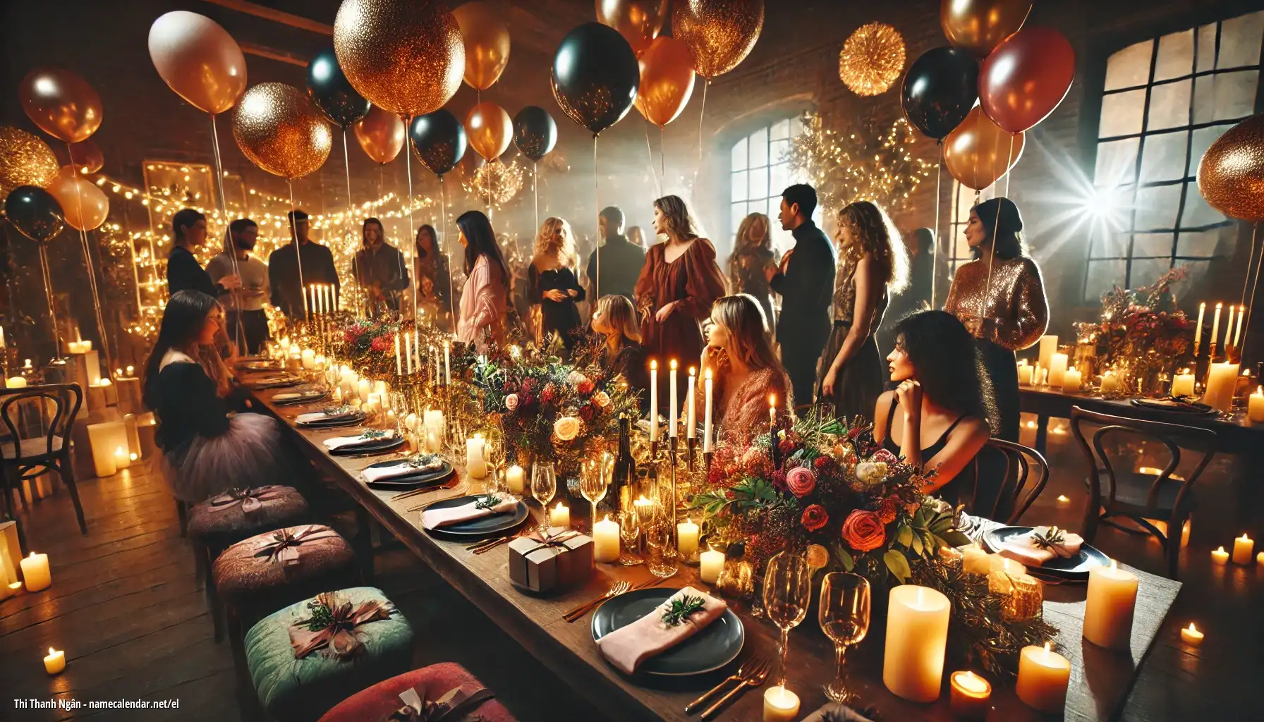 Εορτασμός της ονομαστικής εορτής και του ονόματος - Thi Thanh Ngân