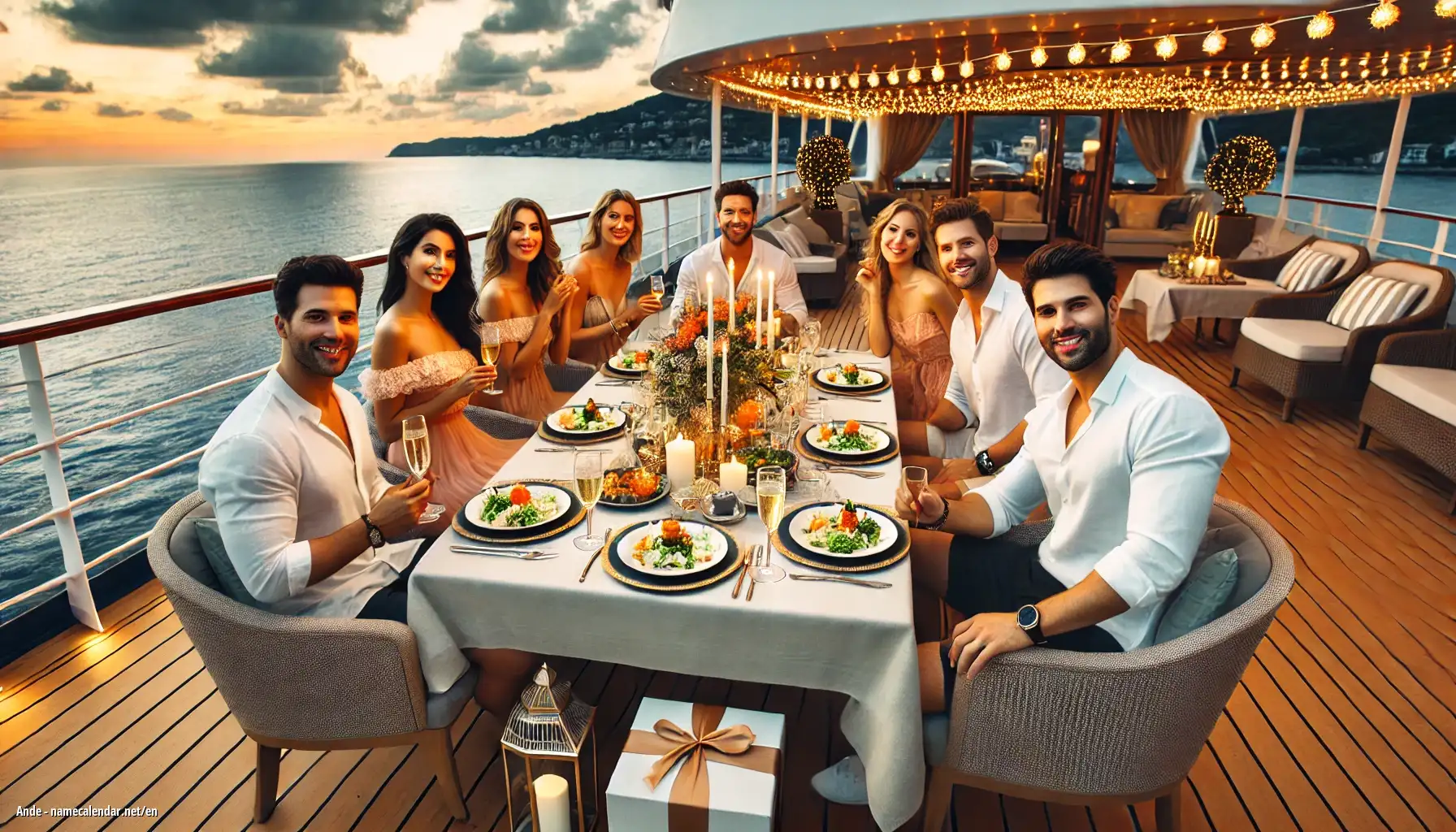 Celebration of name day and name - Ande