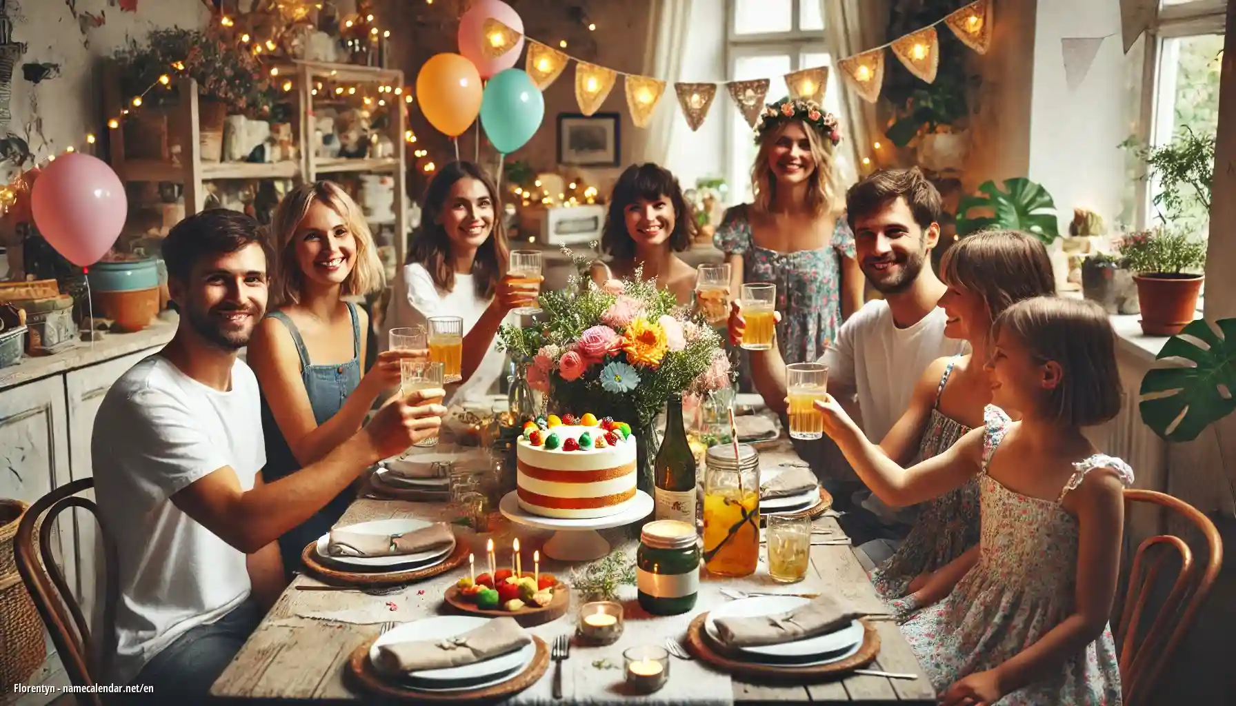 Celebration of name day and name - Florentyn