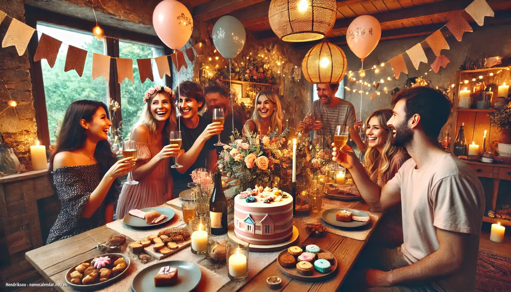 Celebration of name day and name - Hendriksoo