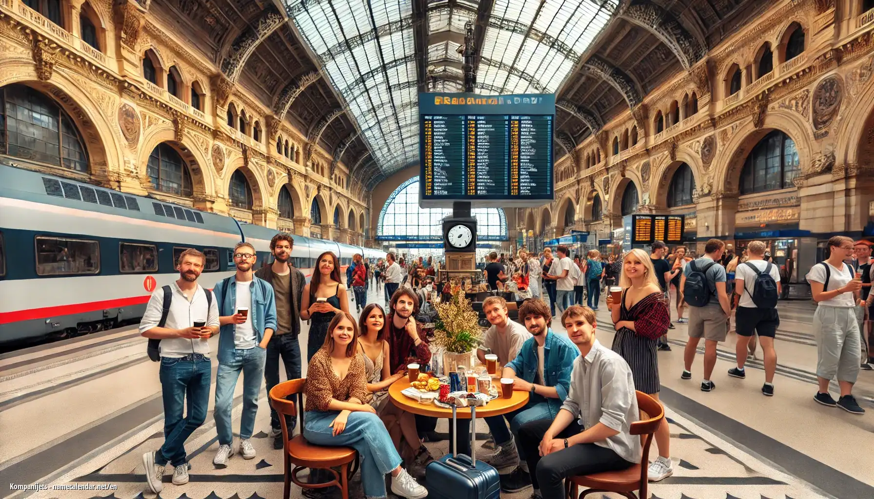 Celebration of name day and name - Kompanijets