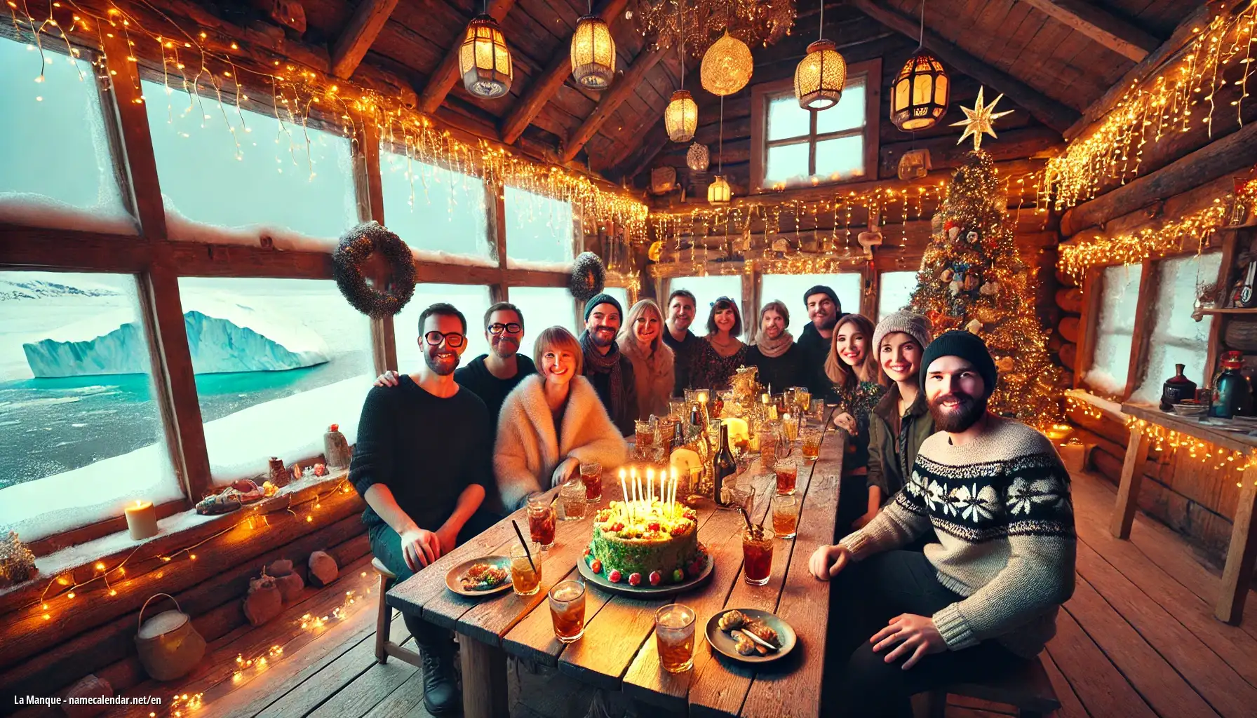 Celebration of name day and name - La Manque