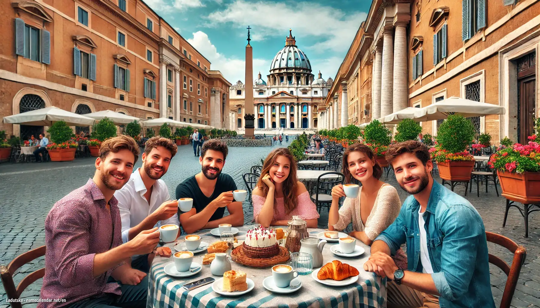 Celebration of name day and name - Ladutska