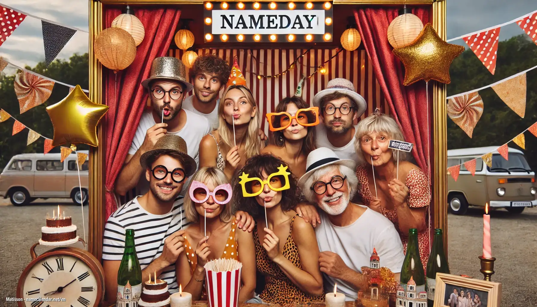 Celebration of name day and name - Matisson