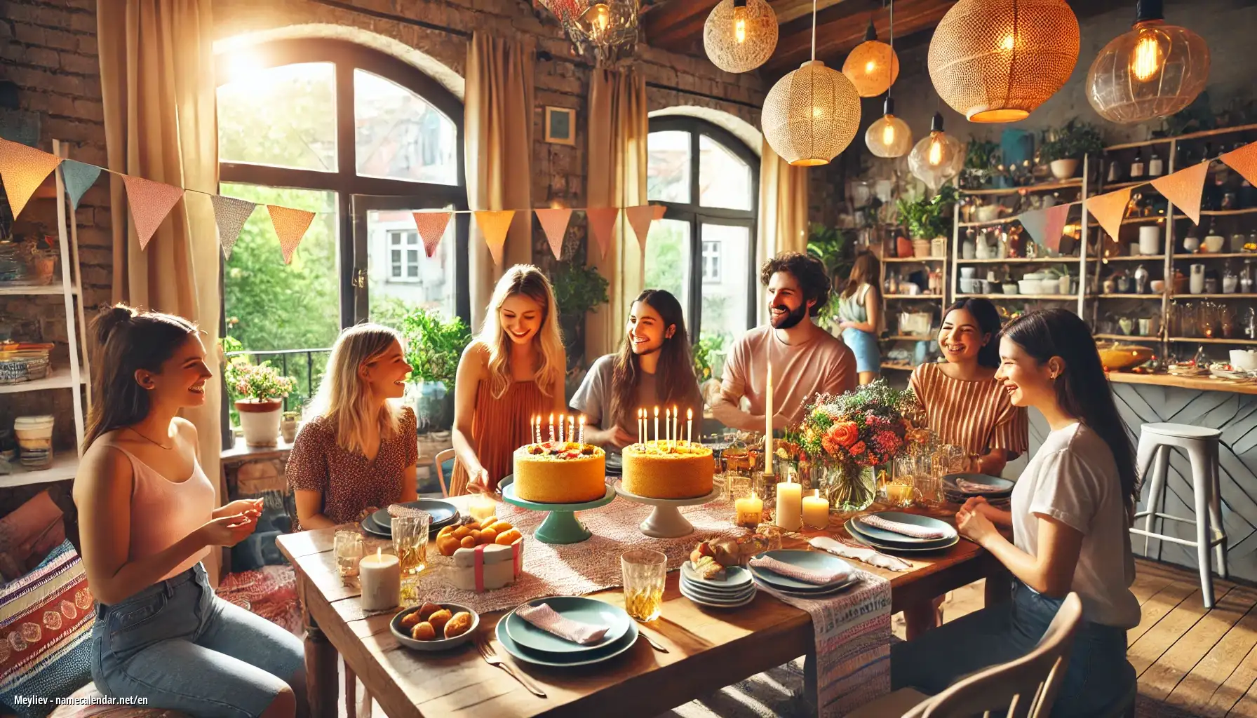 Celebration of name day and name - Meyliev