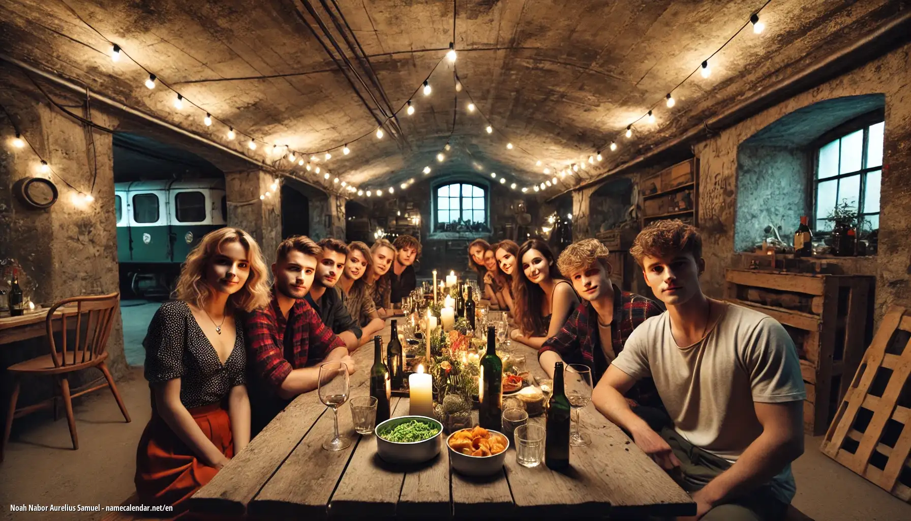 Celebration of name day and name - Noah Nabor Aurelius Samuel