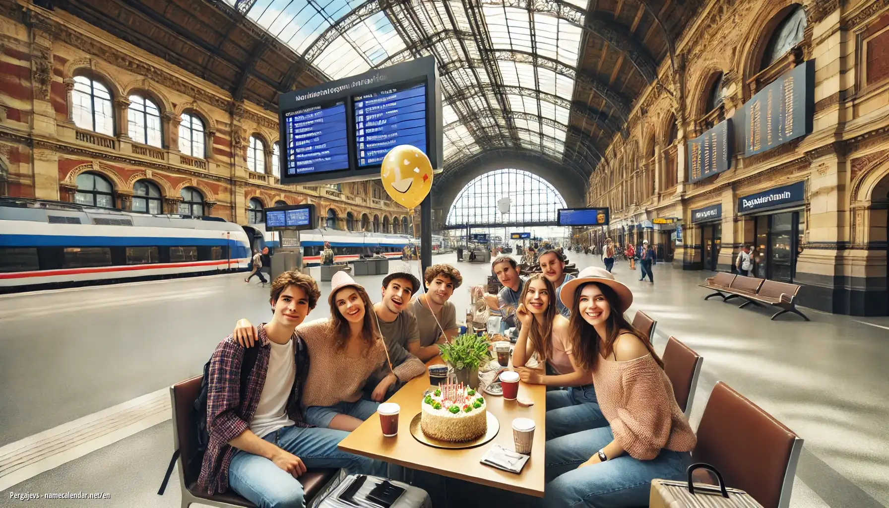 Celebration of name day and name - Pergajevs