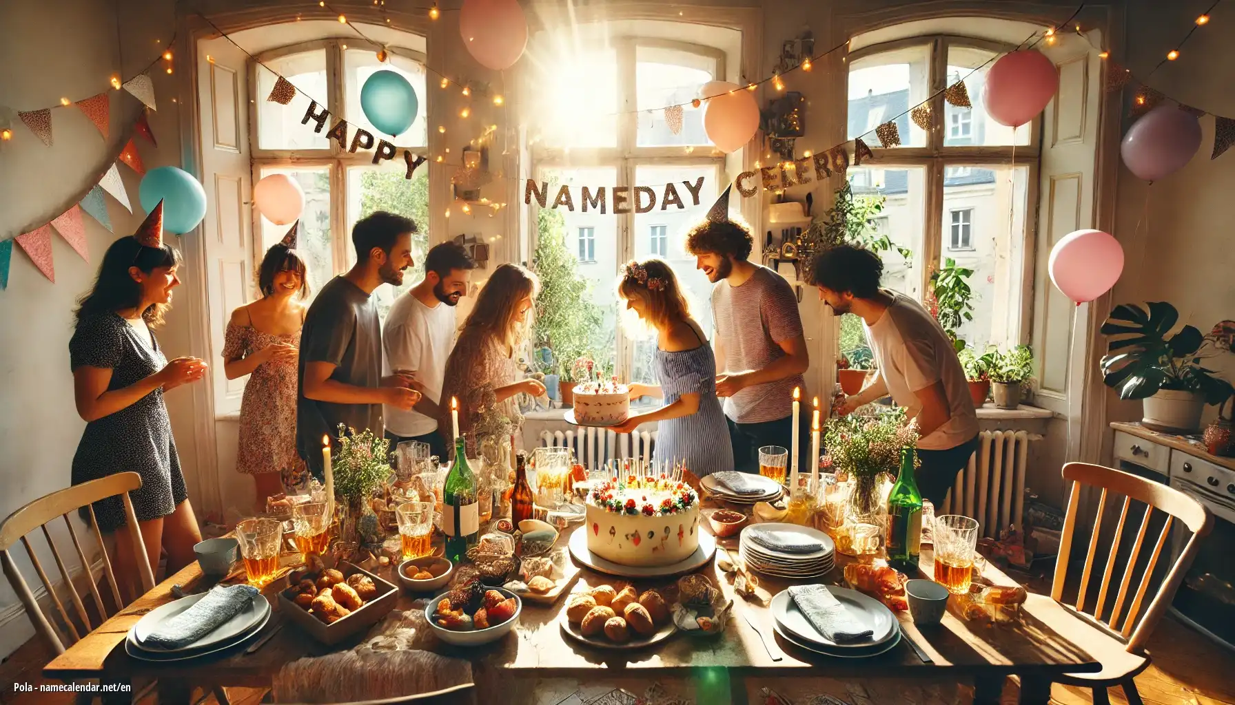 Celebration of name day and name - Pola