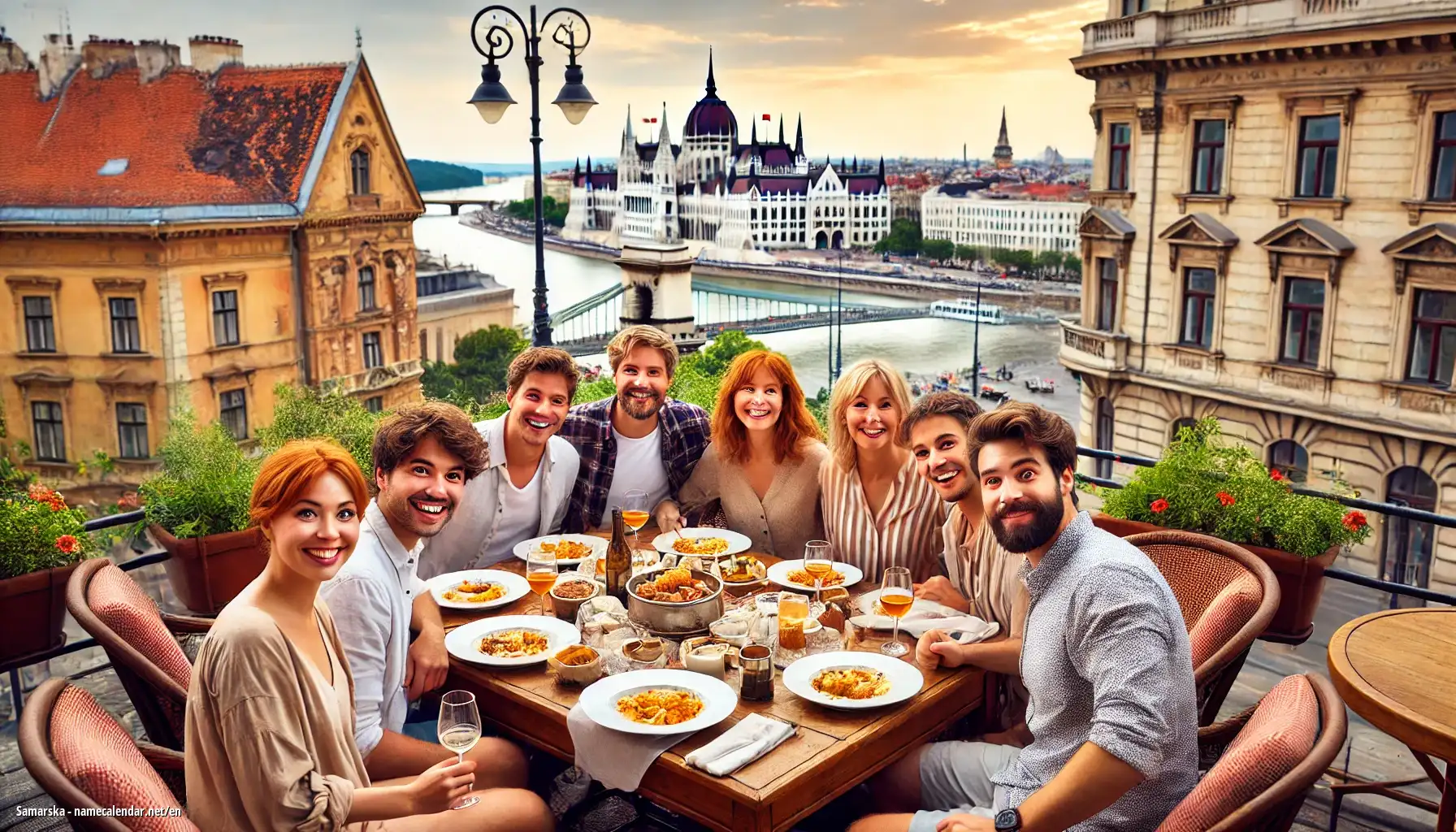 Celebration of name day and name - Samarska