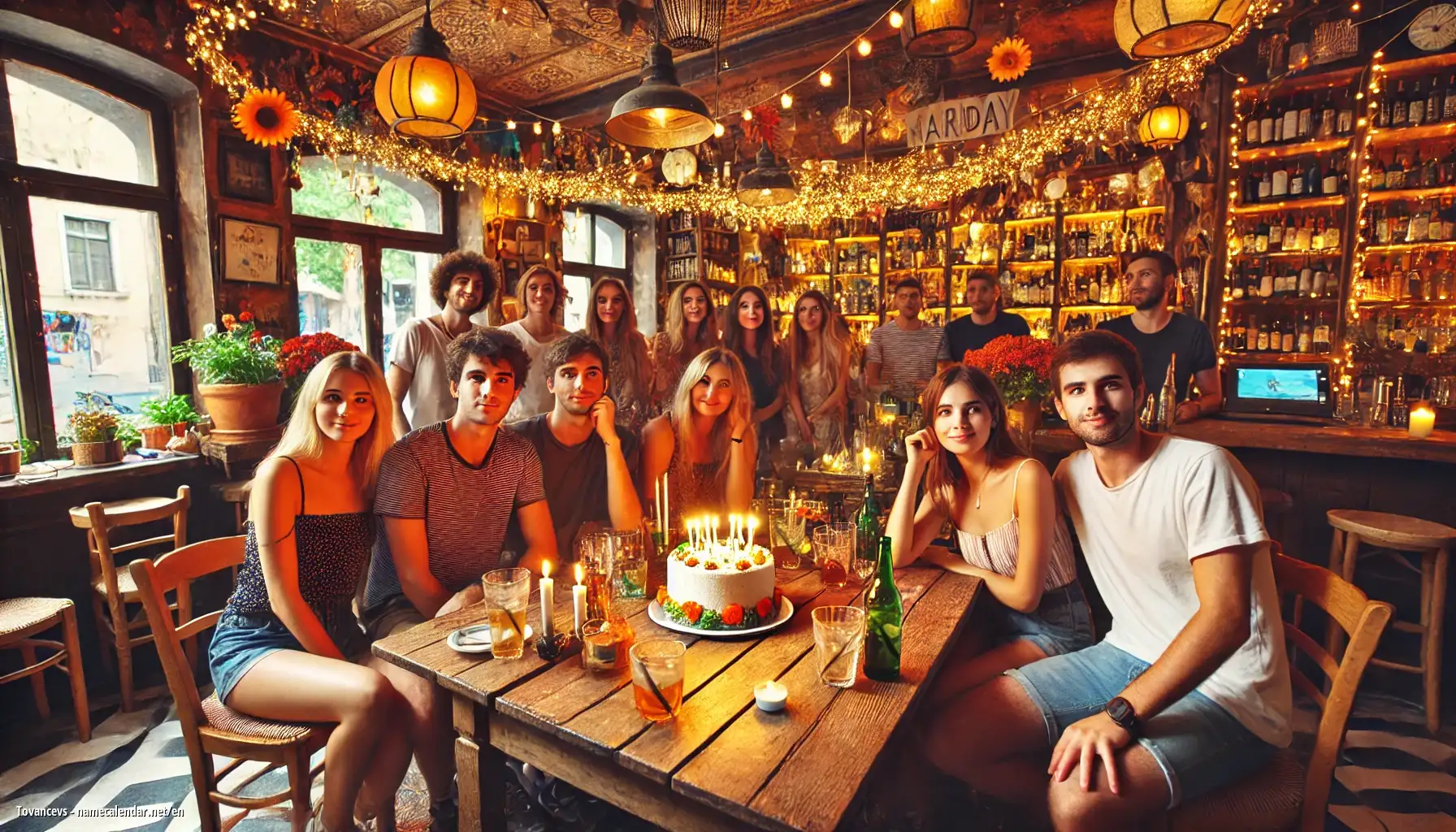 Celebration of name day and name - Tovancevs