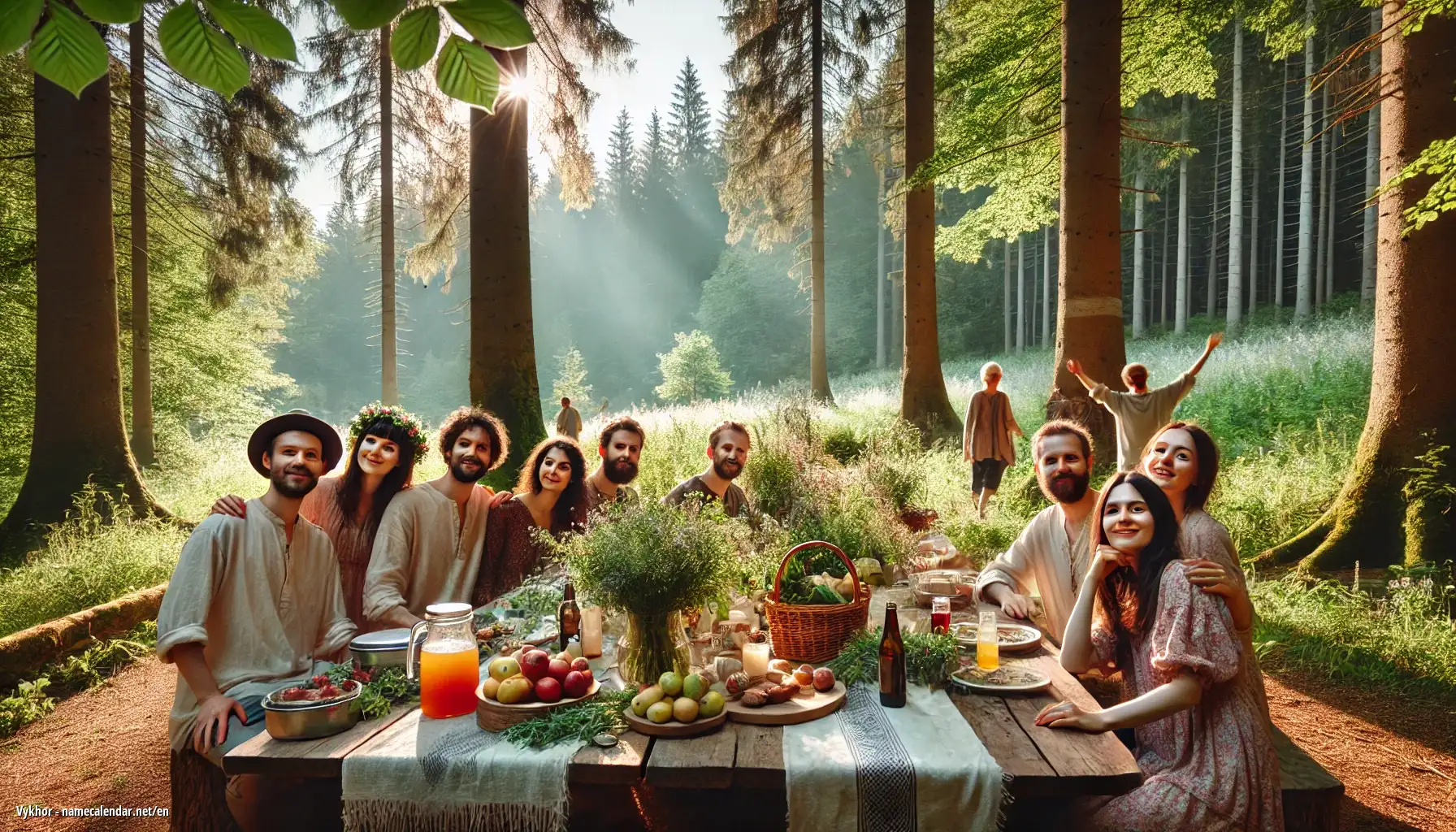 Celebration of name day and name - Vykhor